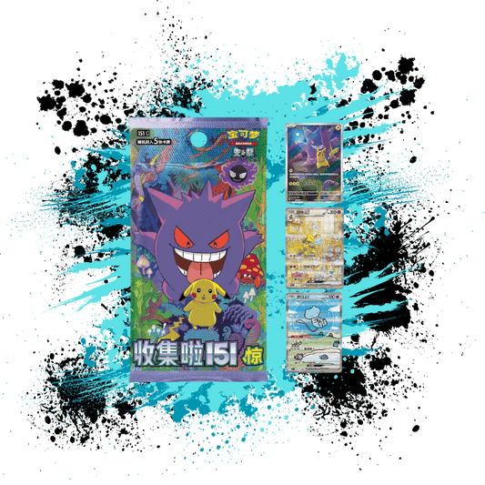 Pokemon Simplified Chinese (CN) - Collect 151: Surprise - 151C Booster Box (Slim)