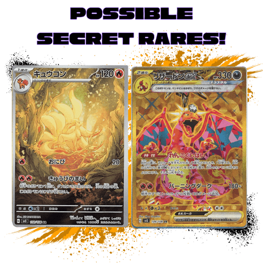 Pokemon (JPN) Ruler of the Black Flame - SV3 Single Pack