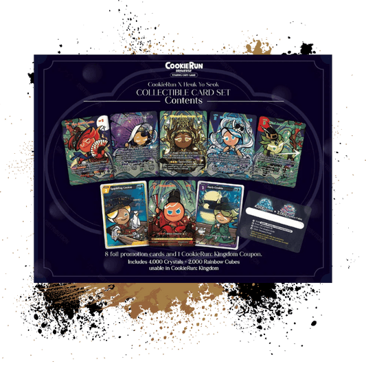 CookieRun (EN) Braverse: Heuk Yo Seok "Obsidian" Limited Edition Set