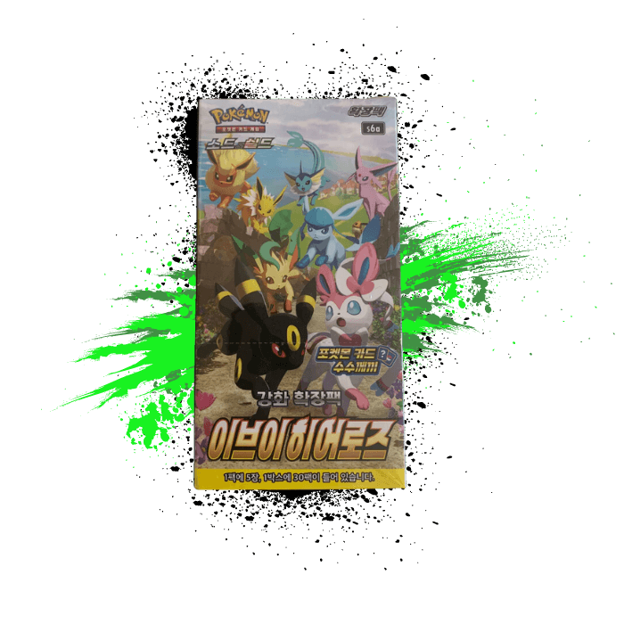 Pokemon (KR) Eevee Heroes - S6A Booster Box Collectors Alchemy Pokemon (KR) Eevee Heroes - S6A Booster Box Collectors Alchemy