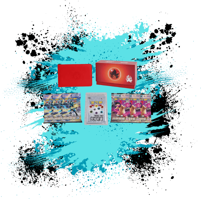 Pokemon Simplified Chinese (CN) - Radiant Energy Collectible Card Album Gift Box - Fire