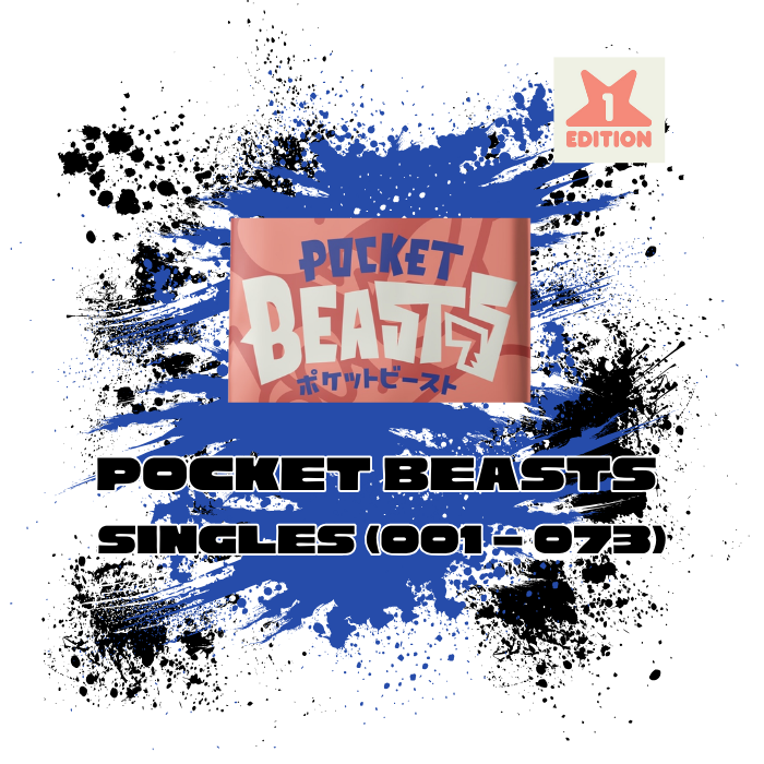 JollyBeast: Pocket Beasts Kanto 1st Edition - Singles (001 - 073)