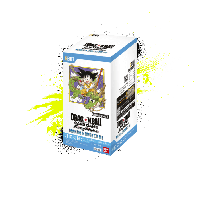 Dragon Ball Super (JPN): Fusion World - SB01 Manga Booster Box Collectors Alchemy Dragon Ball Super (JPN): Fusion World - SB01 Manga Booster Box Collectors Alchemy