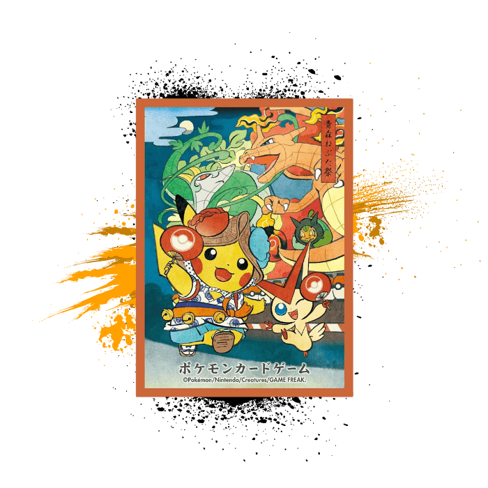 Pokémon Center (JPN) - Tohoku Festival and Pikachu Collaboration Deck Sleeves