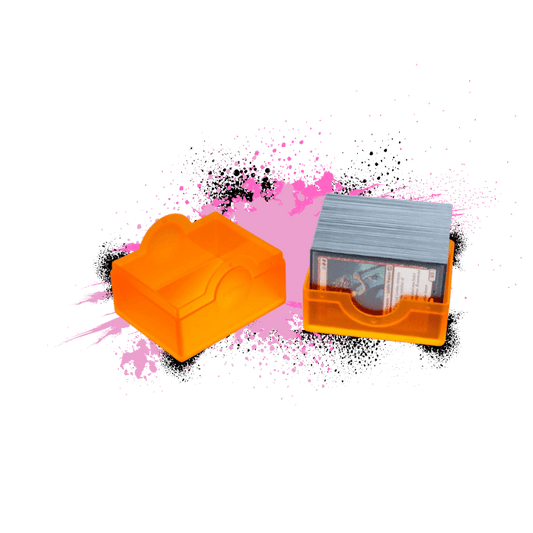 Prism Deck Case - 100 CT - Sunset Orange