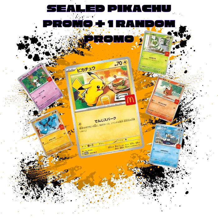 Pokemon (JPN) 2025 McDonald's Sealed Promo Cards