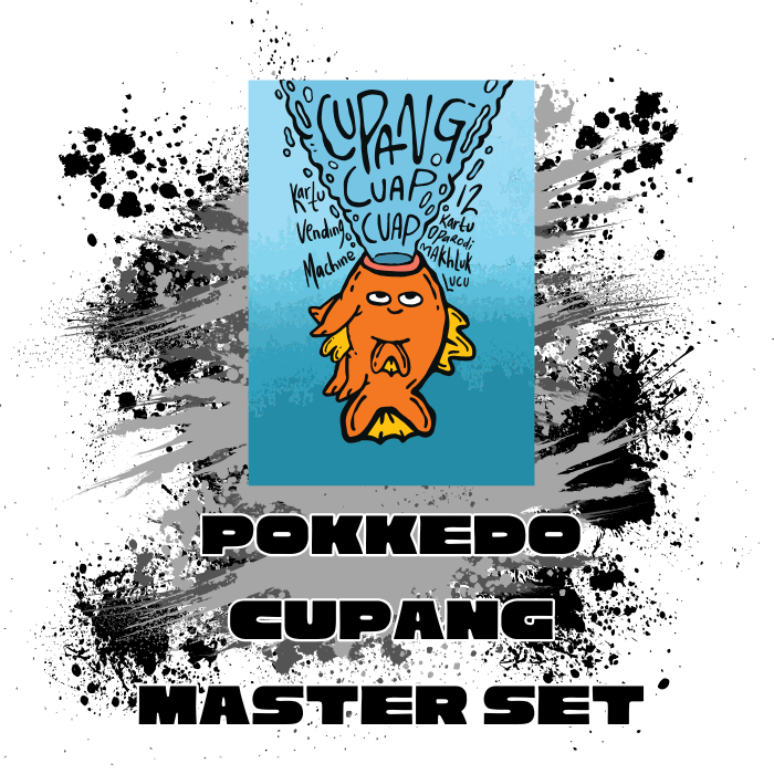 Pokkedo (IDN) Exclusive: Vending Machine Cupang Master Set (1 Per Household)