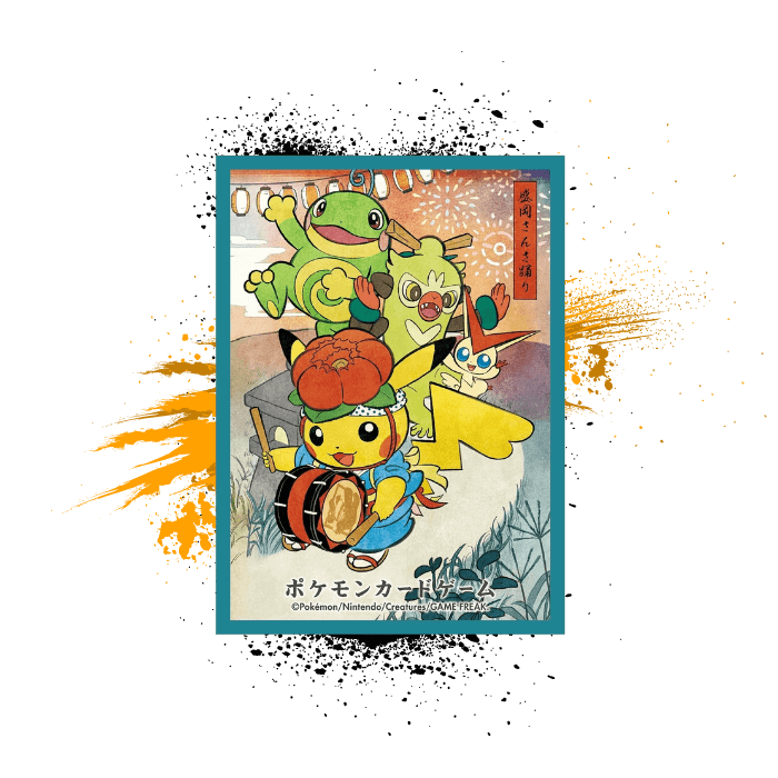 Pokémon Center (JPN) - Tohoku Festival and Pikachu Collaboration Deck Sleeves