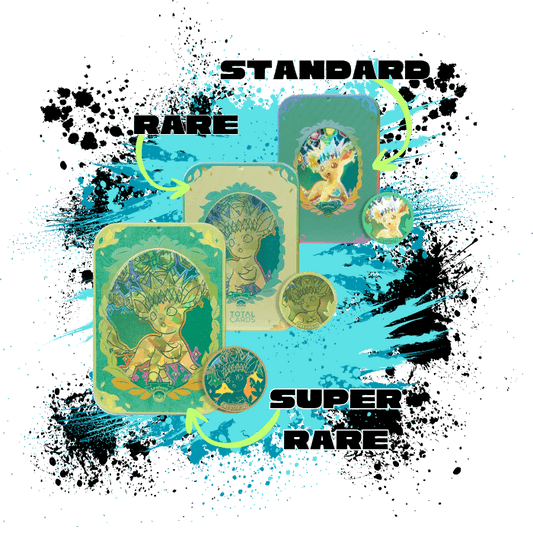 Pokemon Simplified Chinese (CN) - Terastal Gathering - CSV9.5 Leafeon Damage Counter Tin
