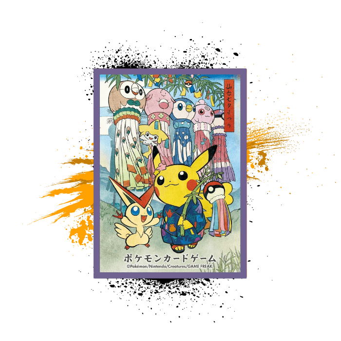 Pokémon Center (JPN) - Tohoku Festival and Pikachu Collaboration Deck Sleeves