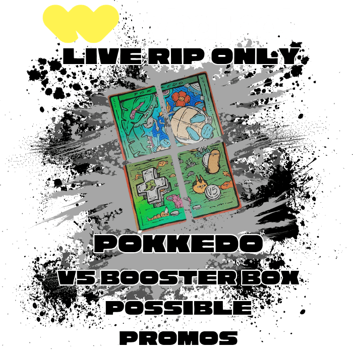 Pokkedo (IDN) V5 Booster Box - WHATNOT RIP ONLY