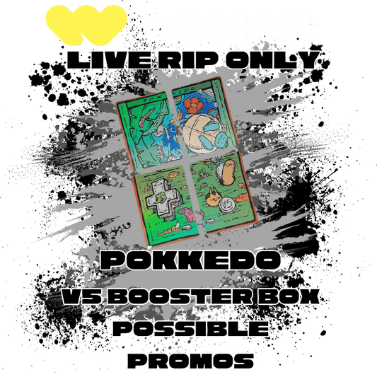 Pokkedo (IDN) V5 Booster Box - WHATNOT RIP ONLY