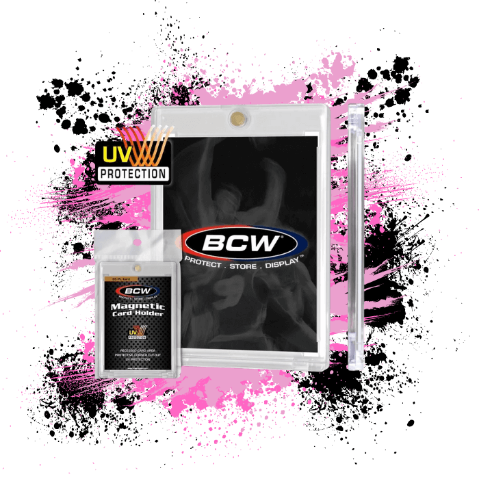 BCW Magnetic Card Holder - 35 PT. Standard Clear
