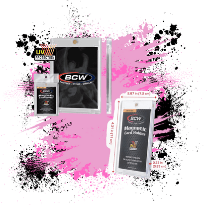 BCW Magnetic Card Holder - 55 PT. Standard Clear