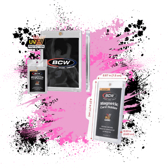 BCW Magnetic Card Holder - 55 PT. Standard Clear