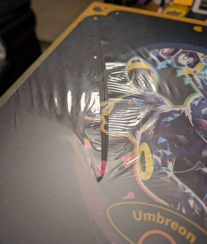 Pokemon Simplified Chinese (CN) - Terastal Gathering - CSV9.5 Umbreon Binder Gift Box COSMETIC DAMAGE