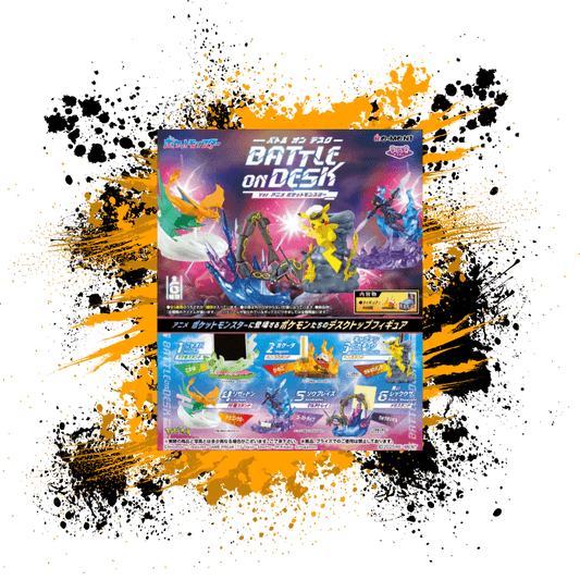 Pokemon (JPN) Re-Ment: Battle on Desk 2 Collection Figures