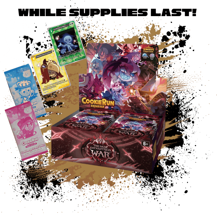 CookieRun (EN) Braverse: Set 5 (BS10 + BS11) - The Dark Enchantress War Booster Box