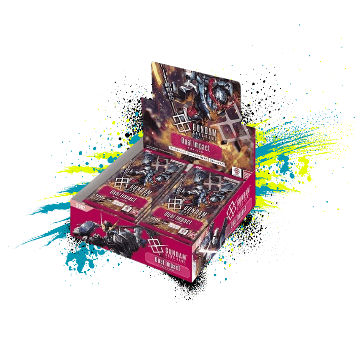 Gundam (JPN) CGC: Dual Impact - GD02 Booster Box (Factory Taped Seal Not Shrink Wrapped)