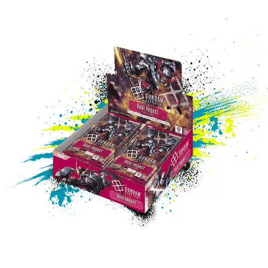 Gundam (JPN) CGC: Dual Impact - GD02 Booster Box (Factory Taped Seal Not Shrink Wrapped)