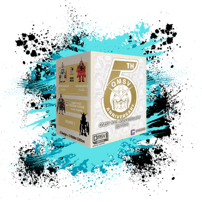 Gundam (SCN) QMSV Gundam: 5th Anniversary Artist Edition Figures