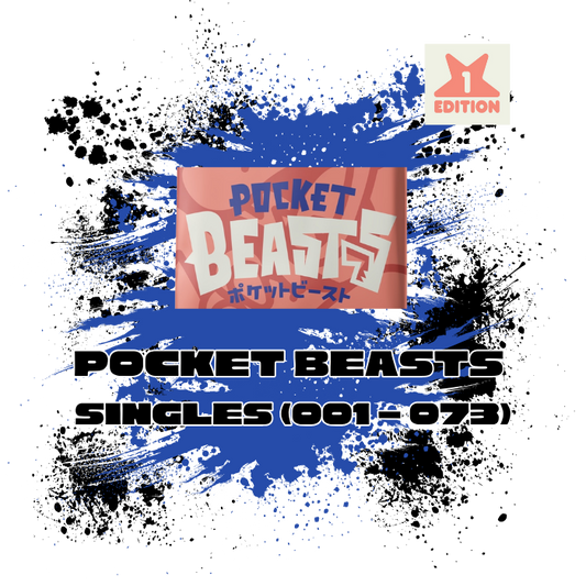 JollyBeast: Pocket Beasts Kanto 1st Edition - Singles (001 - 073)