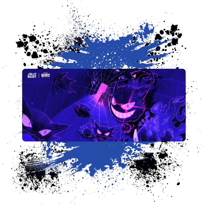 JollyBeast x Draa: Pocket Beasts - GangGang Deskmat