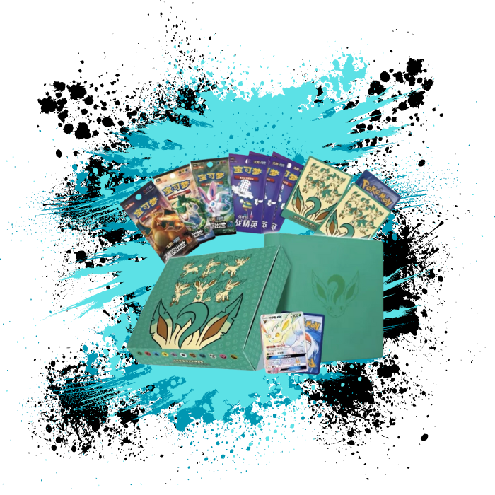 Pokemon Simplified Chinese (CN) - Leafeon GX Set Gift Box