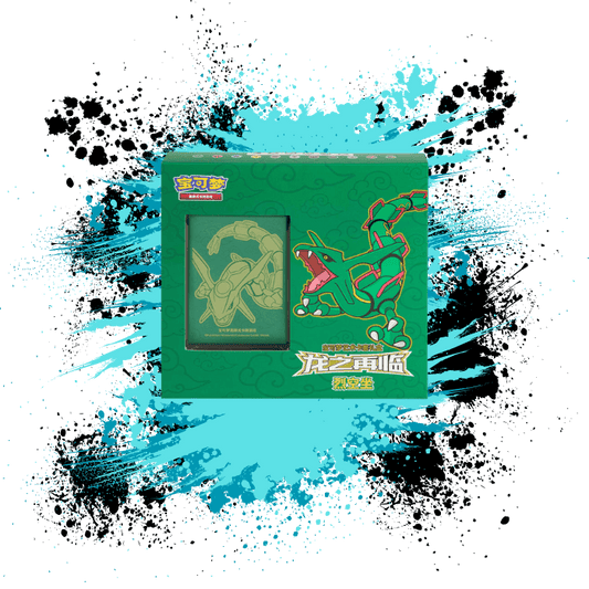 Pokemon Simplified Chinese (CN) Dragon's Return Art Card Sleeve Gift Box: Rayquaza