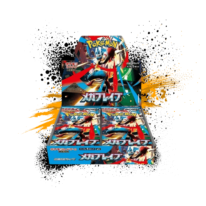 Pokemon (JPN) Mega Brave/Symphonia SET - M1L/M1S Booster Boxes