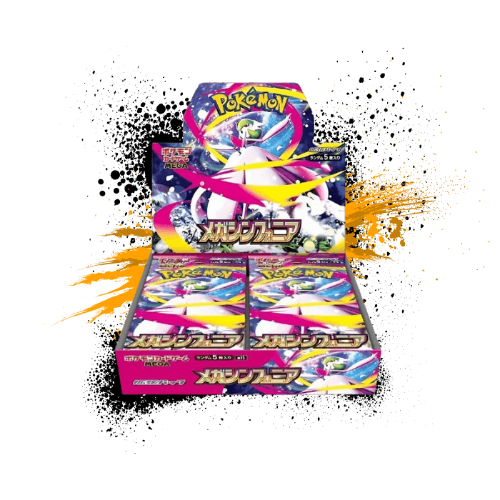 Pokemon (JPN) Mega Brave/Symphonia SET - M1L/M1S Booster Boxes