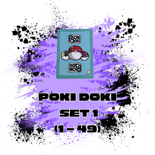 Poki Doki (EN) Set 1: Singles (1 - 49)