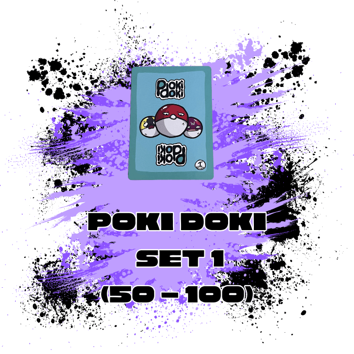 Poki Doki (EN) Set 1: Singles (50 - 100)