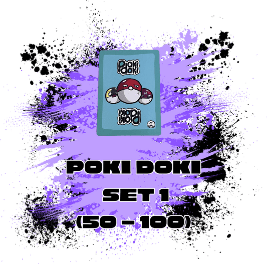 Poki Doki (EN) Set 1: Singles (50 - 100)