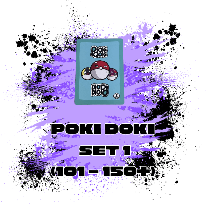 Poki Doki (EN) Set 1: Singles (101 - 150+)
