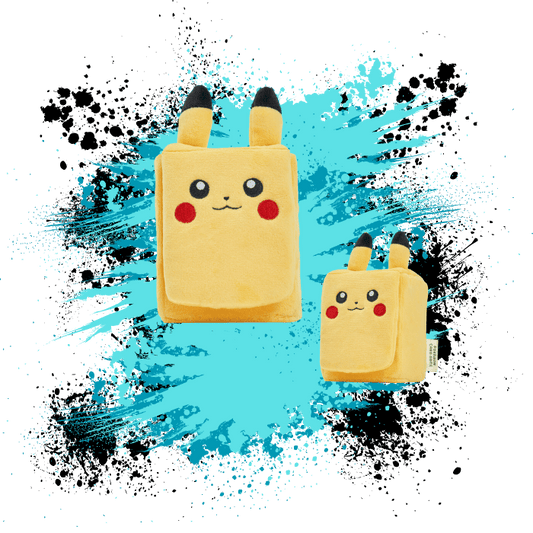 Pokemon Simplified Chinese (CN) - Plush Pikachu Card Set Storage Box