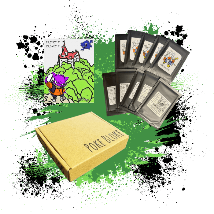 Poke Bloke (ROU) Set 1: Din Tin Booster Box