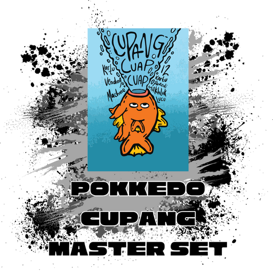 Pokkedo (IDN) Exclusive: Vending Machine Cupang Master Set (1 Per Household)