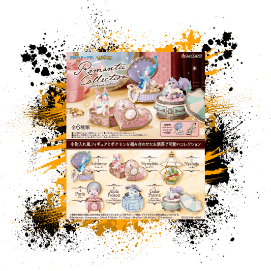 Pokemon (JPN) Re-Ment: Romantic Collection Figures