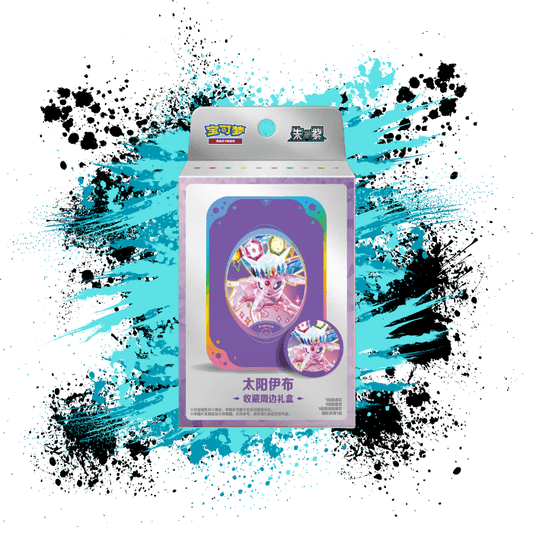 Pokemon Simplified Chinese (CN) - Terastal Gathering - CSV9.5 Espeon Damage Counter Tin