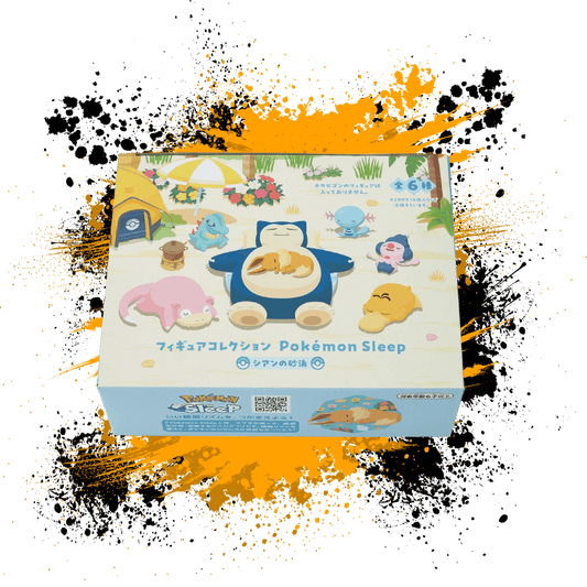 Pokemon Center (JPN) Sleep Figure: Cyan Beach SINGLE Figure or Case