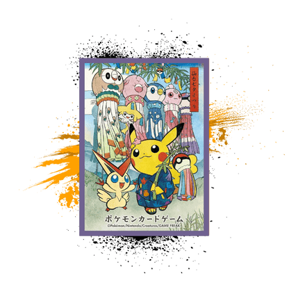 Pokemon Center (JPN) - Tohoku Festival and Pikachu Collaboration Deck Sleeves