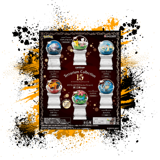 Pokemon (JPN) Re-Ment: Terrarium 15 Collection Figures