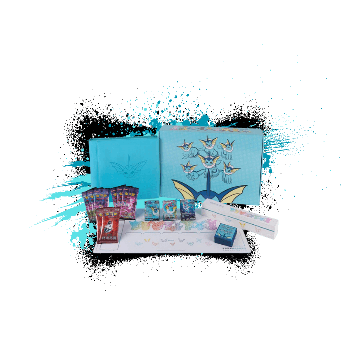 Pokemon Simplified Chinese (CN) - Vaporeon Advanced Gift Box Series