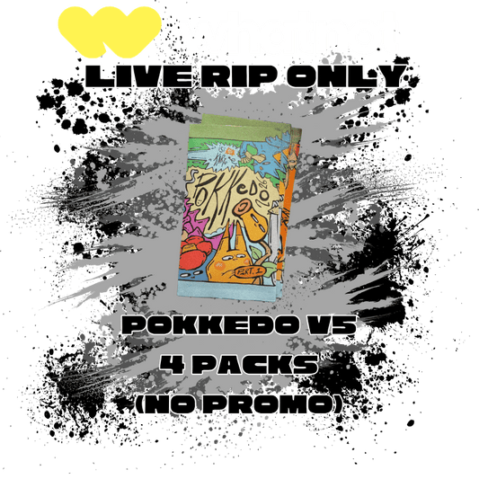 Pokkedo (IDN) V5: 4 Packs (NO PROMO) - WHATNOT RIP ONLY