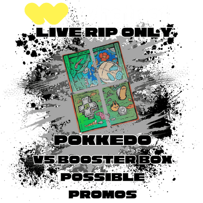 Pokkedo (IDN) V5 Booster Box - WHATNOT RIP ONLY