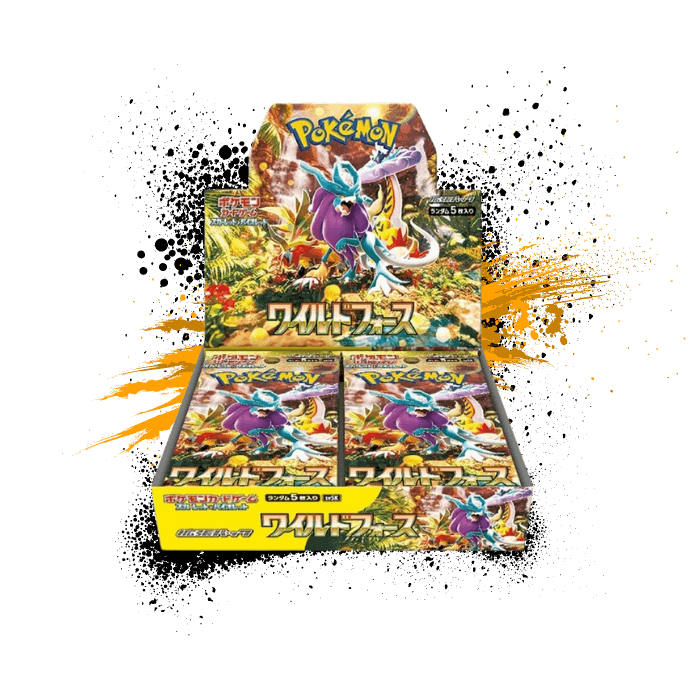 korean wild force booster box Pokemon Cards Wild Force sv5K Ver K-TCG Wugtrio shifts type as Tera Pokmon ex Wild Force Booster Box Korean: